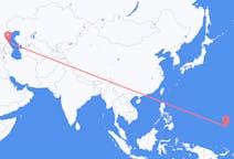 Flüge von Bundesstaat Chuuk, Mikronesien nach Machatschkala, Russland