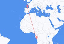 Flyreiser fra Cabinda, til Santander