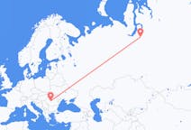 Flights from Novy Urengoy, Russia to Sibiu, Romania