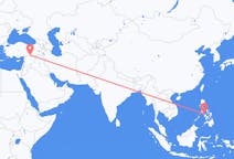 出发地 菲律宾卡地克兰目的地 土耳其尚勒乌尔法的航班