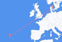 Flights from Aarhus, Denmark to Graciosa, Portugal