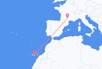 Flights from Rodez, France to Las Palmas, Spain