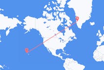 เที่ยวบิน จาก คาไว, สหรัฐอเมริกา ไปยัง Kangerlussuaq, กรีนแลนด์