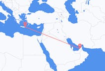 来自阿拉伯联合酋长国出发地 杜拜目的地 希腊锡蒂亚的航班