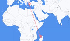 Flights from Mahajanga, Madagascar to Rhodes, Greece