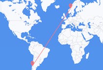 Flights from Temuco, Chile to Trondheim, Norway