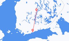 Vluchten van Jyvaskyla, Finland naar Helsinki, Finland