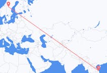 Flights from Chu Lai, Vietnam to Östersund, Sweden