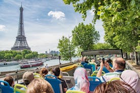 Recorrido en autobús Tootbus con paradas libres por París 