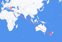 Flüge von der Stadt Dunedin in die Stadt Mykonos