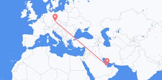 Flights from Qatar to Czechia
