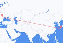Flights from Yakushima, Kagoshima, Japan to Bacău, Romania