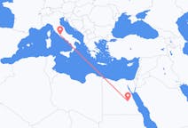 Flyg från Luxor, Egypten till Rom, Italien