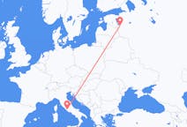 Flights from Rome, Italy to Pskov, Russia