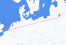 Flights from Vilnius, Lithuania to Ostend, Belgium