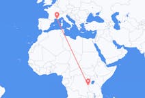 Flüge von Bujumbura, Burundi nach Marseille, Frankreich