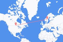 Flights from Winnipeg, Canada to Sveg, Sweden