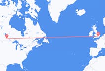 Flights from Winnipeg, Canada to London, England