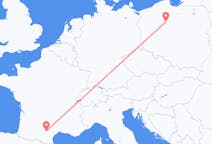 Flights from Castres, France to Bydgoszcz, Poland
