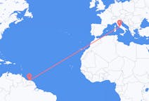 Flights from Paramaribo, Suriname to Rome, Italy