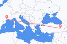 Flights from Bingöl to Montpellier