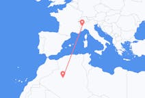 Flyreiser fra Timimoun, Algerie til Torino, Italia