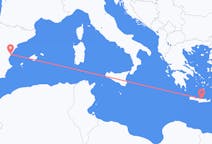 Flyrejser fra Castellon, Spanien til Iraklio, Grækenland