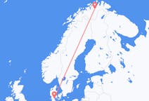 Flights from Lakselv, Norway to Sønderborg, Denmark