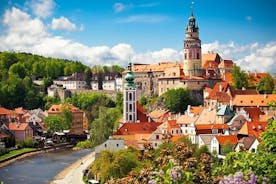 Private tour from Cesky Krumlov to Prague with a Guided tour at the Budweiser brewery
