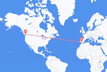 Flights from Vancouver, Canada to Seville, Spain