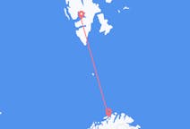 Flyreiser fra Hammerfest, til Svalbard