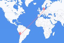 Flyg från Antofagasta, Chile till Berlin, Maryland, Tyskland