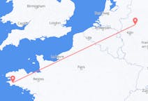 Flights from Quimper, France to Dortmund, Germany