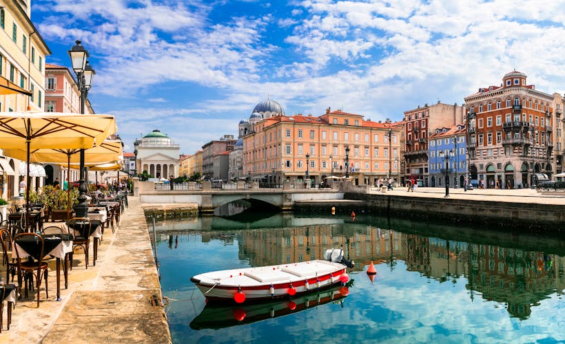 Photo of Landmarks and beautiful places (cities) of northern Italy - elegant Trieste town