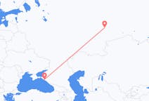 Loty z miasta Gelendzhik do miasta Yekaterinburg