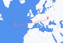 Flights from Corvo Island, Portugal to Suceava, Romania