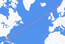 Flüge von Fort Lauderdale, die Vereinigten Staaten nach Ålesund, Norwegen