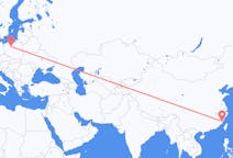 Flyrejser fra Fuzhou, Kina til Bydgoszcz, Polen