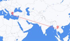 Flyrejser fra Phitsanulok, Thailand til Mykonos, Grækenland