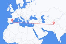 Flights from Kabul to Murcia