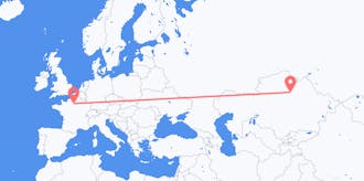Flights from Kazakhstan to France
