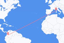 Flights from Neiva, Huila, Colombia to Ajaccio, France