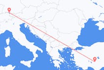 Flights from Konya, Turkey to Friedrichshafen, Germany