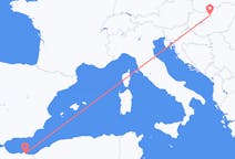 Flights from Nador to Budapest