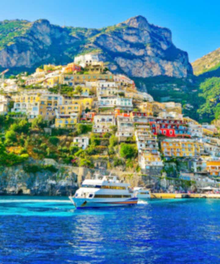 Sightseeing cruises in Positano, Italy