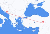 크로아티아 두브로브니크에서 출발해 터키 말라티아로(으)로 가는 항공편