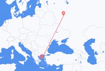 Flights from Skyros, Greece to Kaluga, Russia