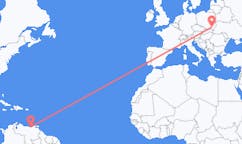 Flights from Barcelona to Rzeszow