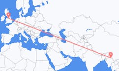 Flights from Bhamo, Myanmar (Burma) to Manchester, the United Kingdom