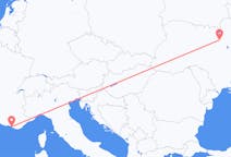 Flyreiser fra Kiev, Ukraina til Marseille, Frankrike